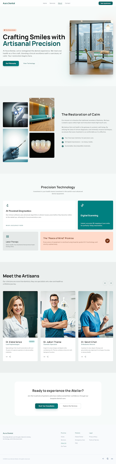 Sağlık Web Tasarım Örneği